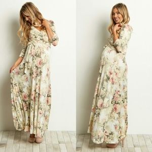 Floral maxi dress